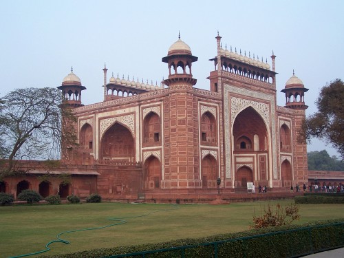 Gate to the Taj Mahal